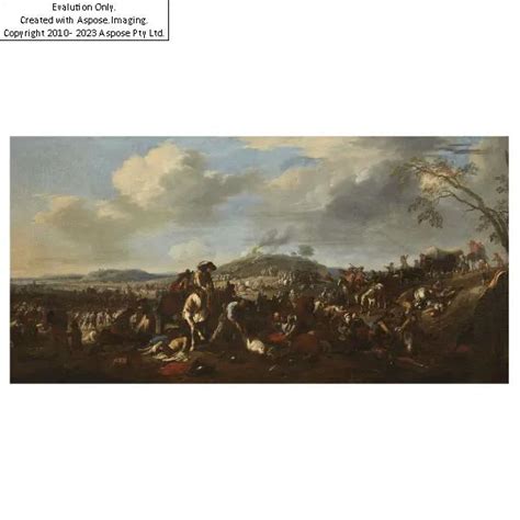 Jacques Courtois BATTLE SCENE 2024 MutualArt