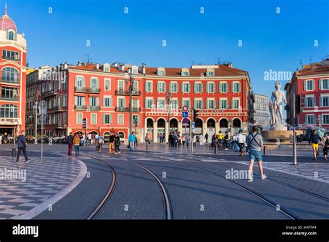 Massena square, Nice, Alpes Maritimes departement, France Stock Photo ...