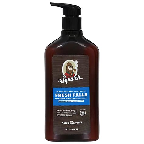 Dr Squatch Lotion Fresh Falls 10 Oz Jewelosco