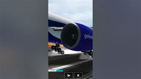 🔥takeoff🔥 🇮🇳 Indigo Boeing 777 300er At Mumbai Intr Airport In Rfs Rfs Shorts Youtube