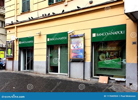 Banco Di Napoli Bank of Naples Naples, Italy Editorial Stock Image ...