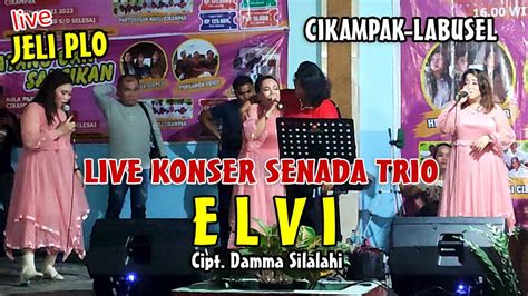 Live Konser Senada Trio Elvi Lagu Simalungun Cikampak Labusel Youtube