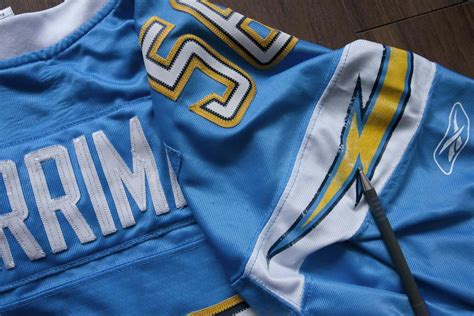 NFL Shawne Merriman San Diego Chargers Reebok Size XL | Grailed