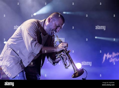 French Lebanese Trumpeter Ibrahim Maalouf Performs On The Auditorium