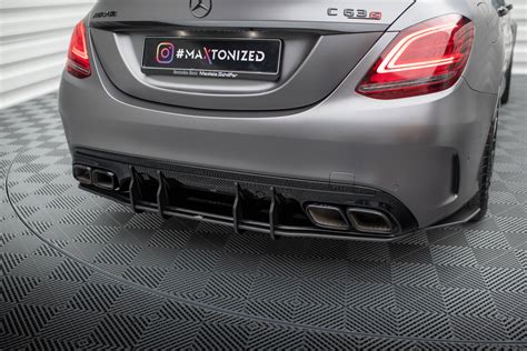 Street Pro Rear Diffuser Mercedes Amg C63 Sedan Estate W205 Facelift Our Offer Mercedes