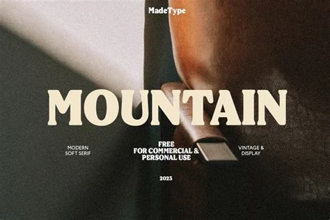 Mountain Font - All Free Fonts