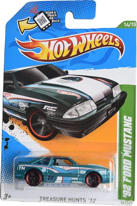 Hot Wheels Ford Mustang Treasure Hunts Amazon Ca Toys Games