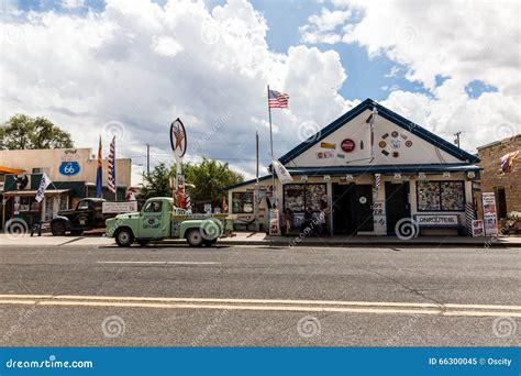 Seligman Arizona Editorial Image Image Of Sundries 66300045