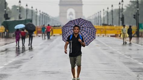 Delhi Ncr Weather Updates Monsoon Rain Imd Forecast Rain Wind Cyclone Dilli Barish Delhi Ncr