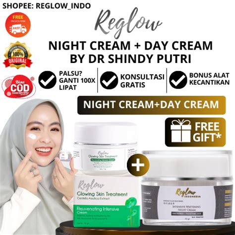 Jual Reglow Pcs Dr Shindy Skincare Paket Cream Siang Malam Original