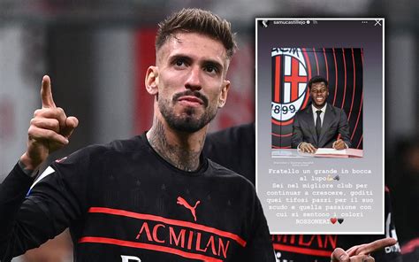 Photo Castillejo Sends Message To Musah After Milan Move Enjoy The