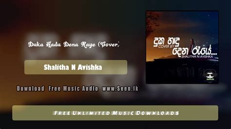 Duka Hadu Dena Raye (Cover) - Shalitha N Avishka Download Mp3 - Sinduwa.lk