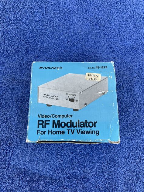 Archer Video Computer Rf Modulator Catalog No Home Tv