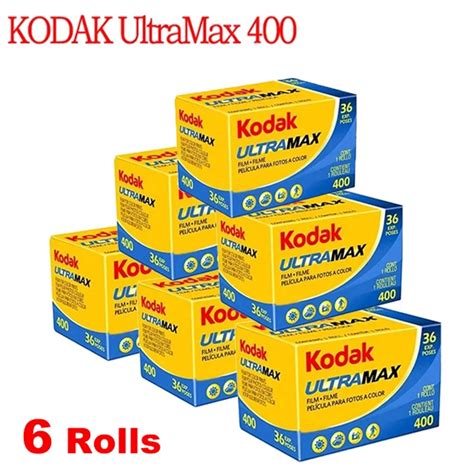 Kodak Pel Cula De Color Para C Maras Rollo De Hojas De Mm