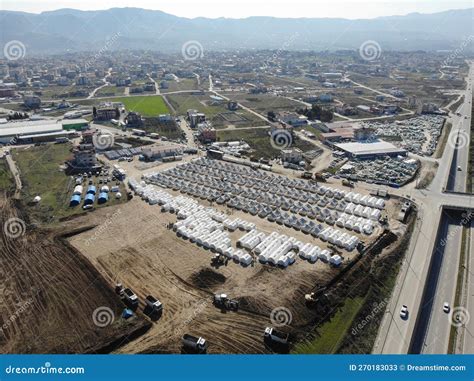 Filmagem Do Drone De Peru Antakya Hatay De Fevereiro De Imagem