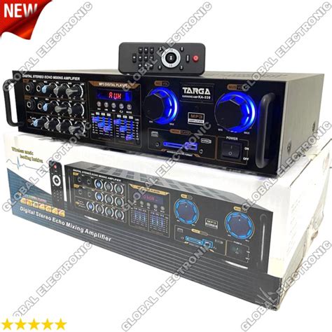 Jual POWER AMPLIFIER TARGA KA 339 ORIGINAL KA339 BLUETOOTH USB Shopee