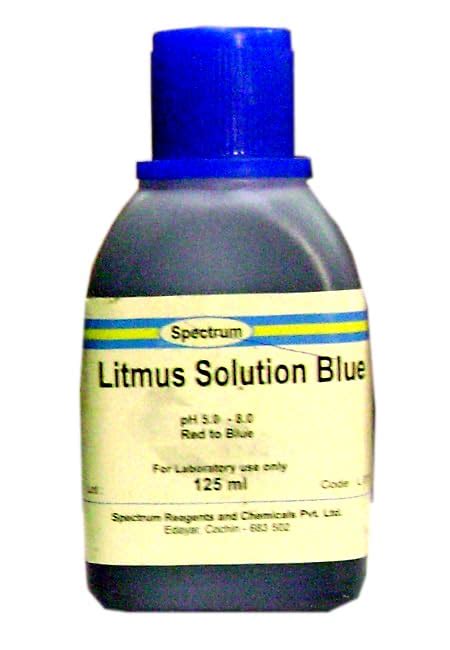 Spectrum Litmus Solution Blue Ml Amazon In Industrial Scientific