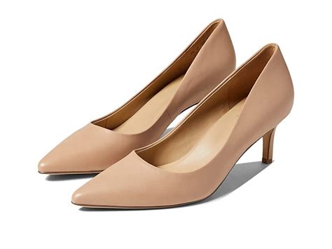 Women S Naturalizer Everly In 2024 Nude Leather Heels Work Shoes