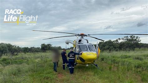 Mount Isa Based Racq Lifeflight Rescues Three Men Lost On Their Way To