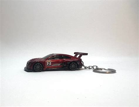Hot Wheels Cadillac ATS V R Keychain Etsy