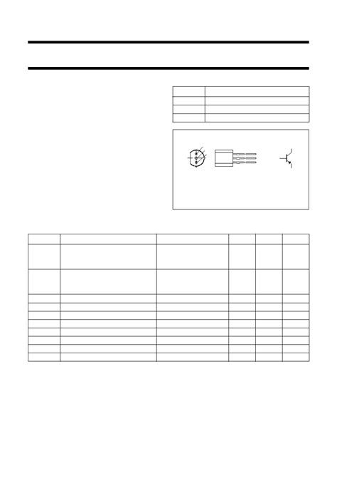 Bc557b Datasheet28 Pages Philips Pnp General Purpose Transistors