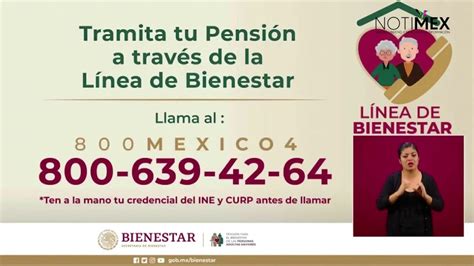 Pensión Del Bienestar Dónde Y Cuándo Abren Módulos De Registro Luna Nueva