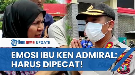 EMOSI Ibu Ken Admiral Sampaikan Harapan Di Sidang Etik Achiruddin