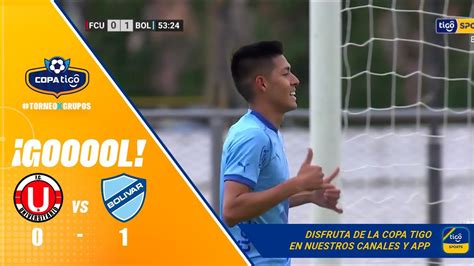 53 Gol de Bolívar Asistencia de Francisco Da Costa y definición de