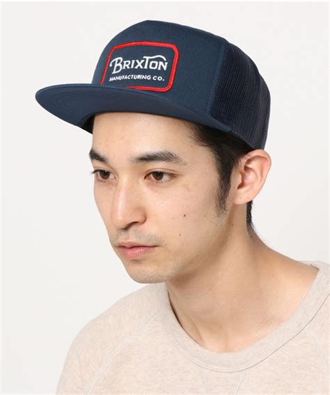 Brixton（ブリクストン）の「ブリクストン メッシュキャップ グレード ネイビー Brixton（キャップ）」 Wear