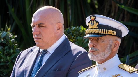 Lammiraglio Cavo Dragone Presidente Del Comitato Militare Della Nato