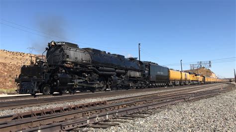 Chasing Union Pacific Big Boy 4014 Steam Locomotive RailGiants