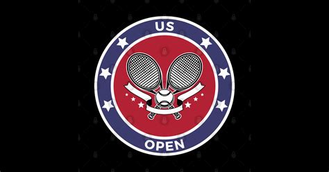 US Open Tennis Logo - Us Open Tennis - Sticker | TeePublic