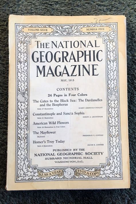 Two Vintage National Geographics May 1915 And June 1916 EBay