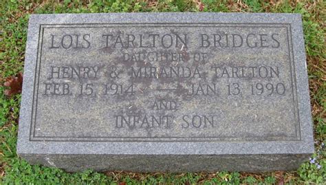 Lois Tarlton Bridges 1914 1990 Mémorial Find A Grave