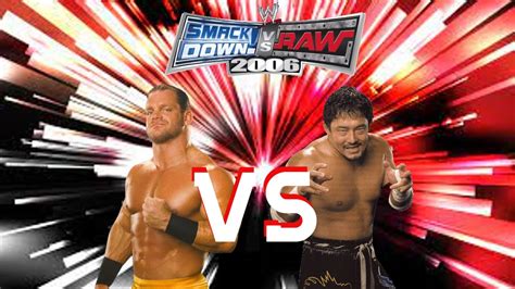 KOFHERO77 S WWE SVR 06 Attire Mod Matches Chris Benoit Vs Tajiri YouTube