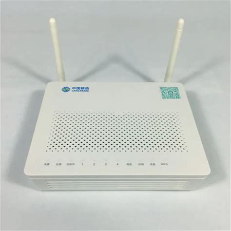 China Mobile Logo Fiber Optic Equipment HS8545M GPON ONU ONT FTTH HGU