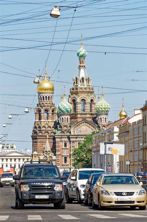 Iglesia Del Salvador Sobre La Sangre Derramada De San Petersburgo Rusia