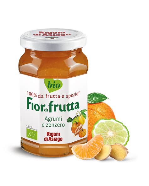 Rigoni Di Asiago Fiordifrutta Agrumi Zenzero Bio Owoce Cytrusowe