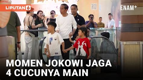 Jokowi Ajak 4 Cucunya Main Di Mal Jakarta Liputan6 YouTube