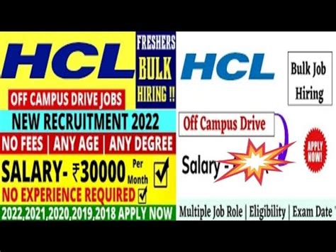 Hcl Recruitment Private Company Job Hcl Recruitment For