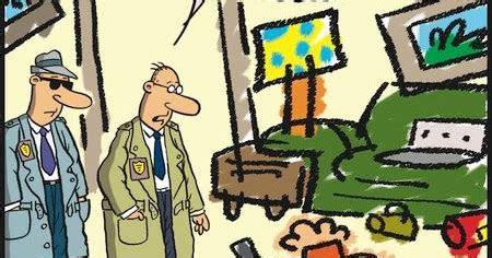 Mystery Fanfare Cartoon Of The Day Crime Scene