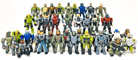 Halo Mega Construx UNSC Marine, ODST, and NMPD Action Figures (Choose ...