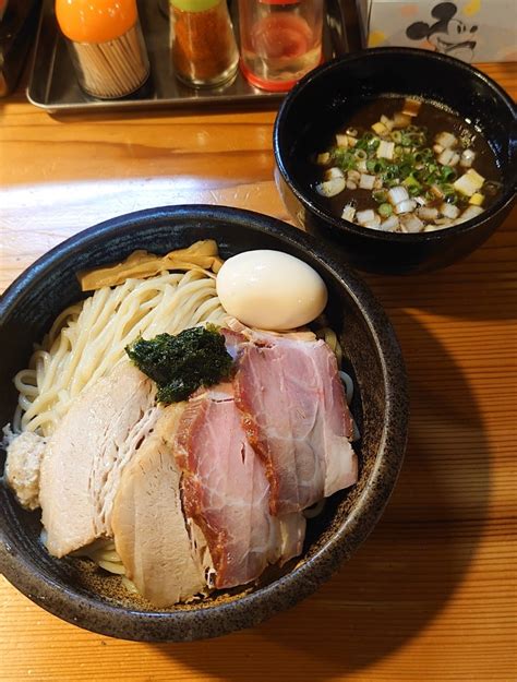 【和風鶏白湯つけそば】＠はりけんラーメン南店 つくば市 二郎系や家系ラーメン好きのブログ