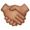 Handshake Medium Skin Tone Emoji