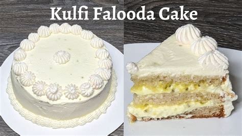 Kulfi Falooda Cake Valentine S Day Special Eggless Soft Moist Kulfi