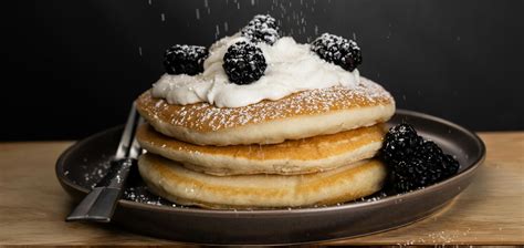 Prepara Unos Hot Cakes De Queso Cottage De Viajeros Y Tragones