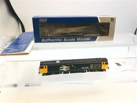 Dapol 2d 002 006 N Gauge Class 50 046 Ajax Br Large Logo Ebay