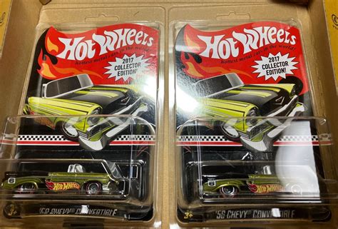 ホットウィール コレクターエディション 2017 シボレー ベルエア コンバーチブル 2台セット CHEVY Hot WheelsPayPayフリマ