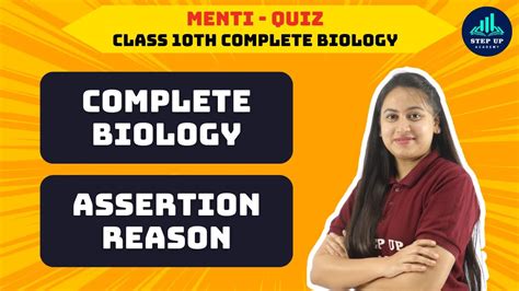 Class Th Complete Biology Assertion And Reason Menti Quiz Cbse