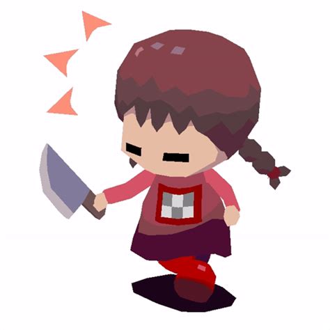 Yume Nikki Madotsuki Sticker Yume Nikki Madotsuki Knife Discover